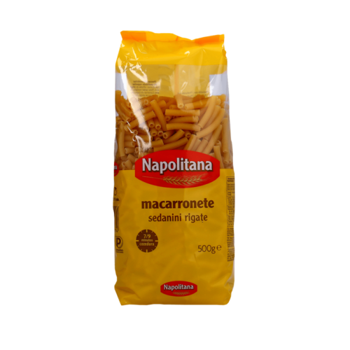 MASSA MACARRONETE NAPOLITANA 500GR