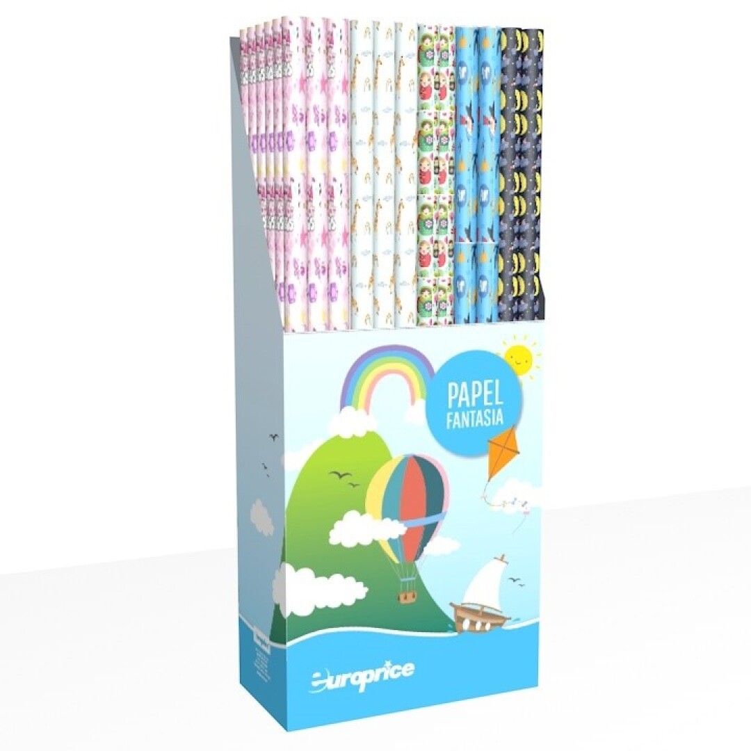ROLO PAPEL INFANTIL 2MT PL9022