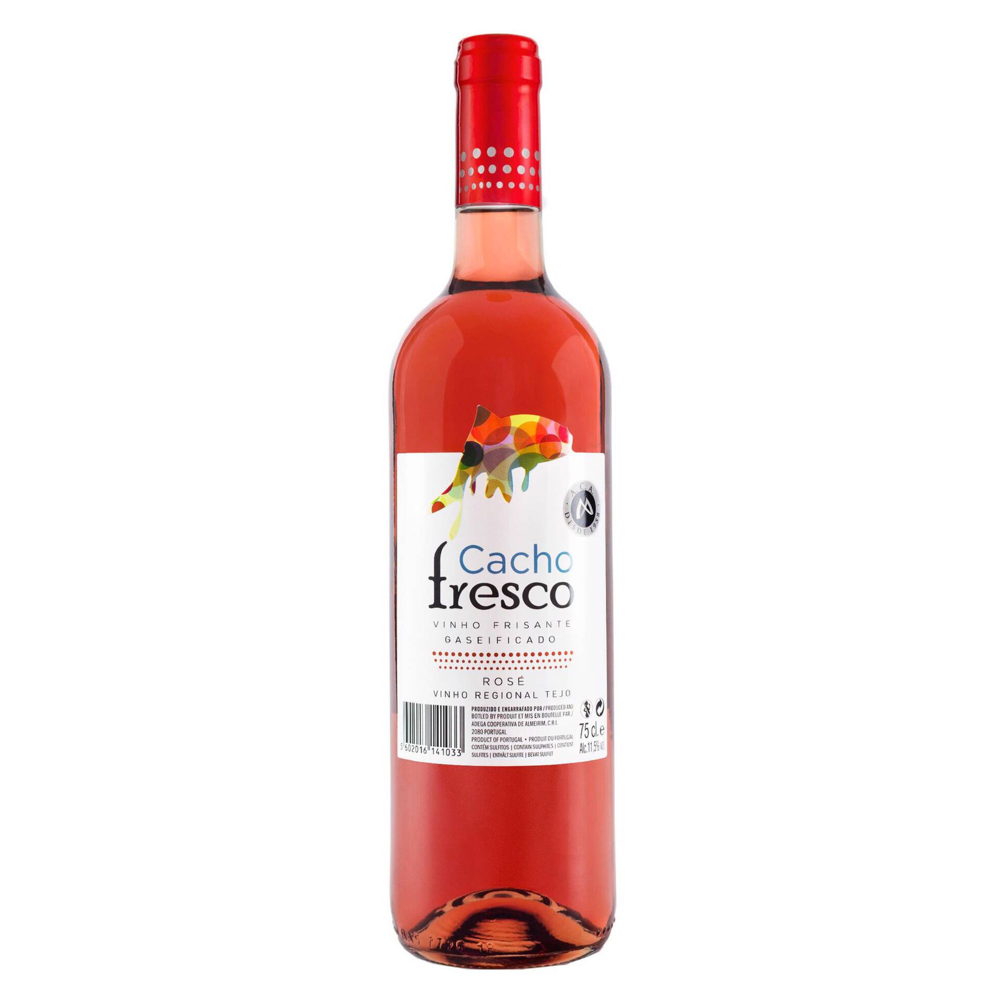 VINHO ROSÉ CACHO FRESCO 75CL