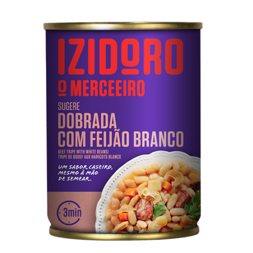 DOBRADA FEIJÃO BRANCO IZIDORO 420GR