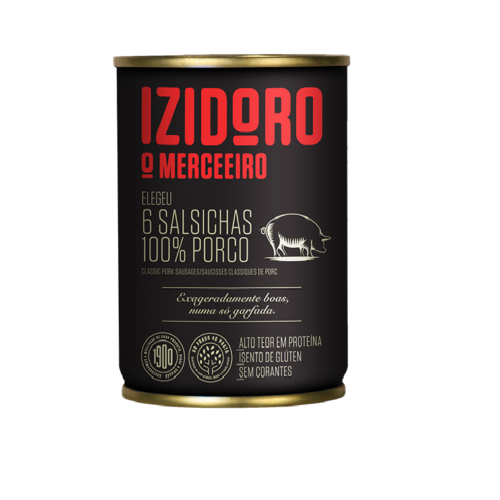 SALSICHA CLASSIC 100% PORCO IZIDORO LATA 6UN - Image 2