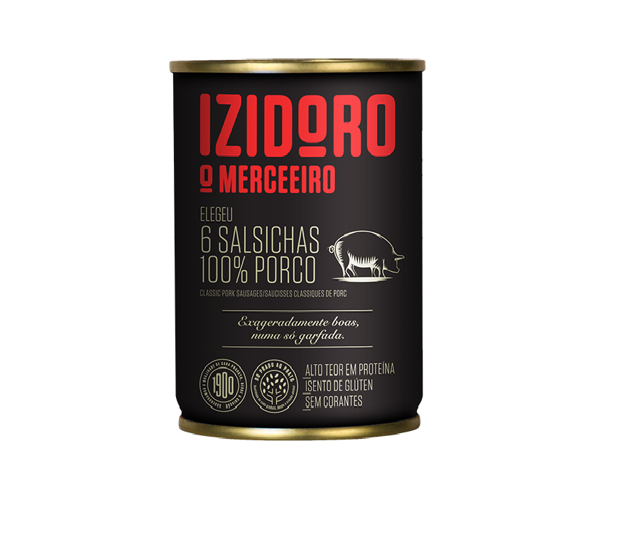 SALSICHA CLASSIC 100% PORCO IZIDORO LATA 6UN - Image 2