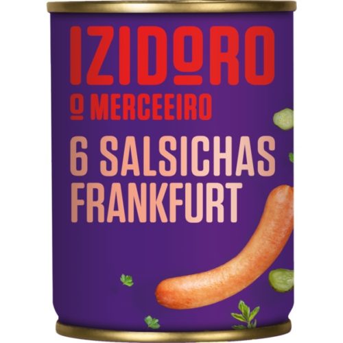 SALSICHAS FRANKFURT IZIDORO 8UN LATA 200GR