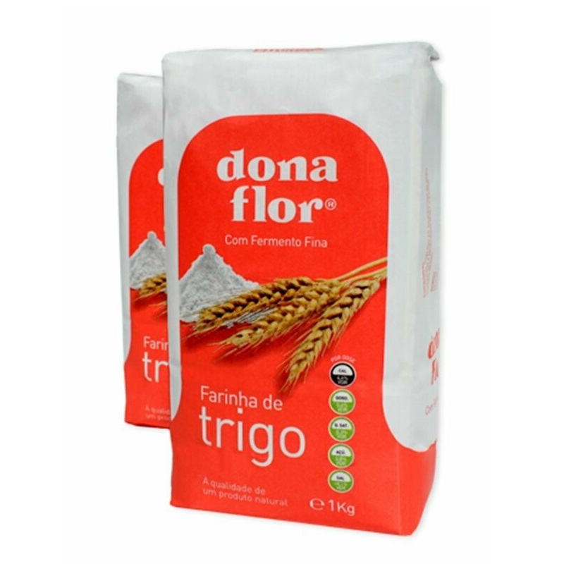 FARINHA TRIGO C/ FERMENTO T65 DONA FLOR 1KG