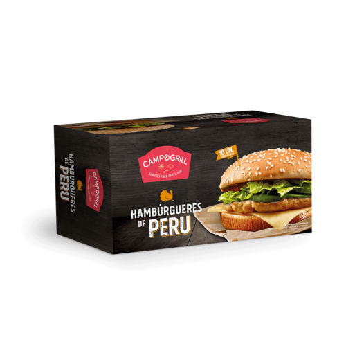 HAMBURGUER PERU CAMPOGRIL 10X75GR