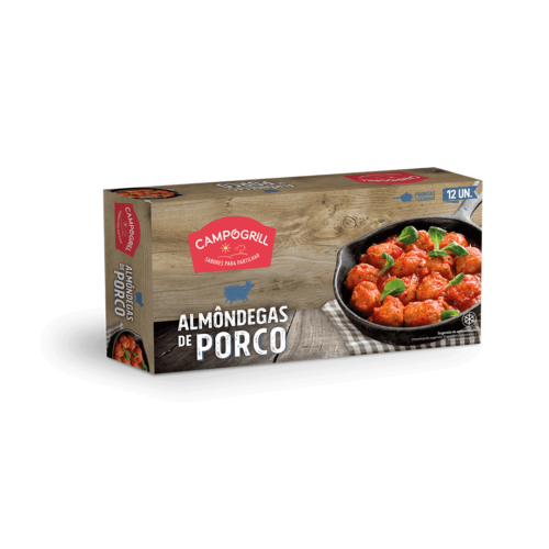 ALMONDEGAS PORCO CAMPOGRILL 12UN CONG
