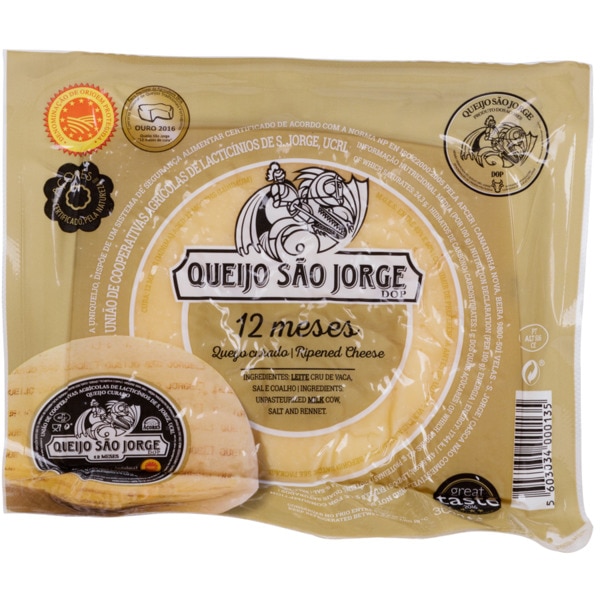QUEIJO VACA ILHA S JORGE 12MESES FATIA 300GR