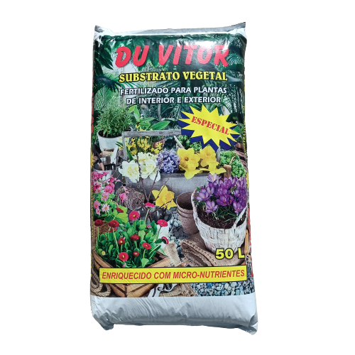 SUBSTRATO VEGETAL ESPECIAL DU VITOR 50LT
