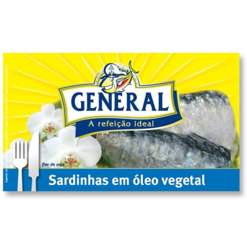 SARDINHA GENERAL OLEO 125GR