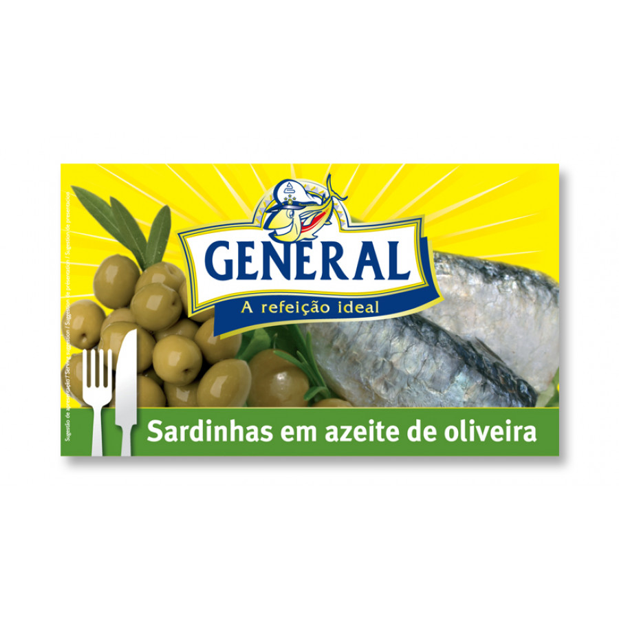 SARDINHA EM AZEITE GENERAL 125GR