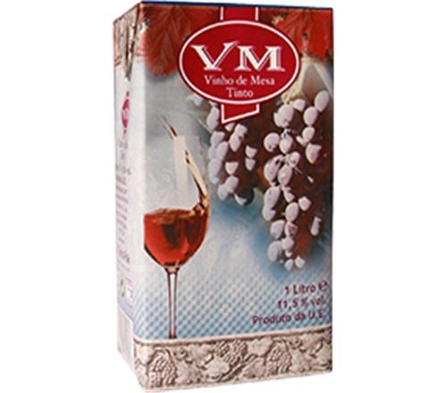 VINHO TINTO VM MESA 1L TETRA