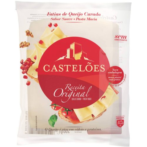 QUEIJO CURADO CASTELÕES FATIADO 200GR