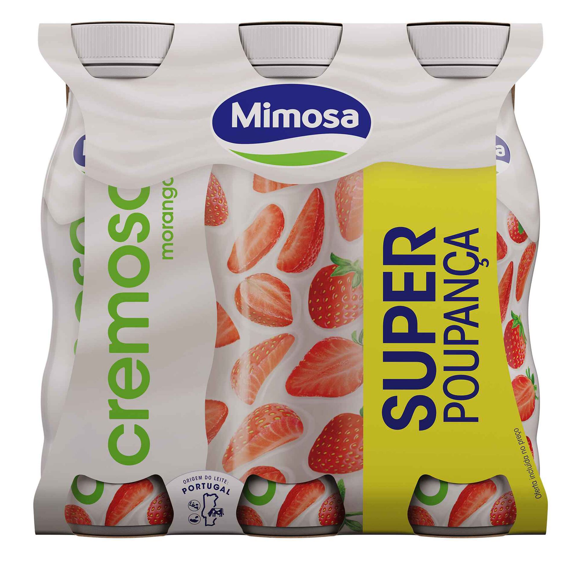 IOG MIMOSA CREMOSO MORANGO 6X156ML L6P4