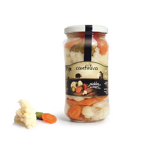 PICKLES VINAGRE CANTOLIVA 360GR