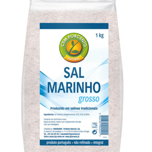 SAL MARINHO GROSSO INTEGRAL CEM PORCENTO 1KG