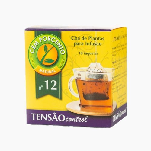 CHÁ Nº12 TENSÃO CONTROL CEM PORCENTO