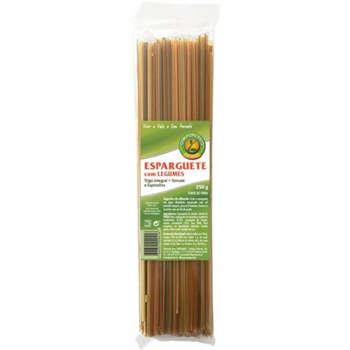 MASSA ESPARGUETE C/LEGUMES CEM PORCENTO 250GR