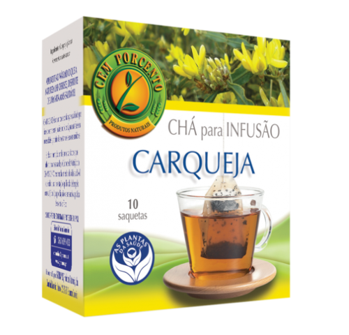 CHÁ CARQUEJA INFUSÃO CEM PORCENTO