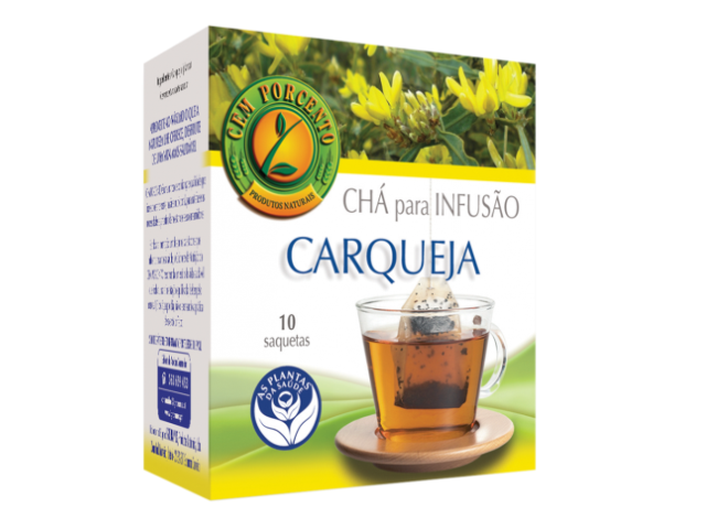 CHÁ CARQUEJA INFUSÃO CEM PORCENTO
