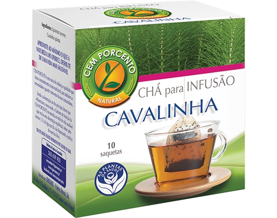 CHÁ CAVALINHA INFUSÃO CEM PORCENTO