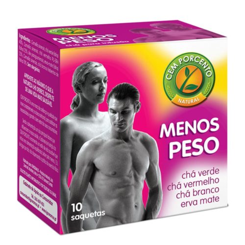 CHÁ INFUSÃO MENOS PESO CEM PORCENTO