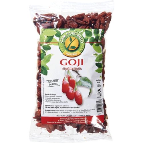 BAGAS GOJI CEM PORCENTO 125G