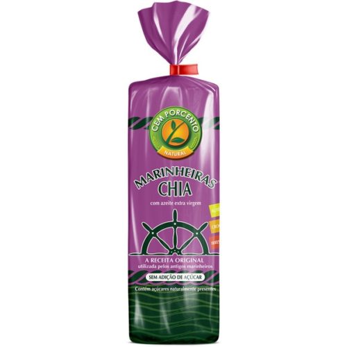 BOL MARINHEIRAS CHIA CEM PORCENTO 200GR