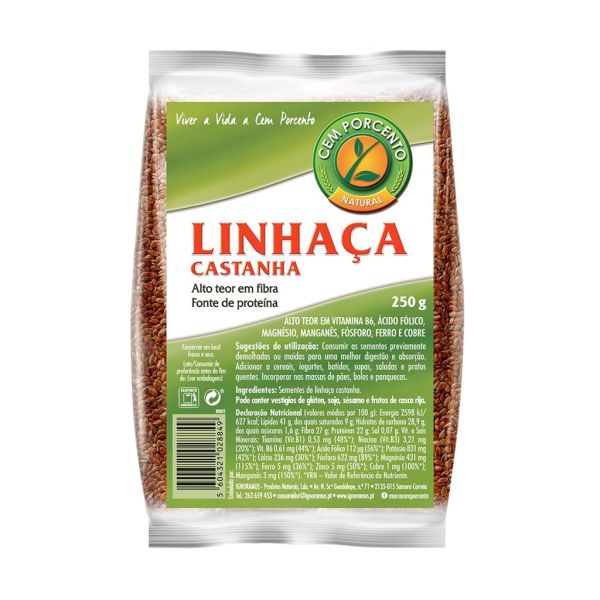 SEMENTES LINHAÇA CASTANHA CEMPORCENTO 150GR