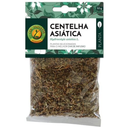 CENTELHA ASIÁTICA PLANTA CEM PORCENTO 50GR
