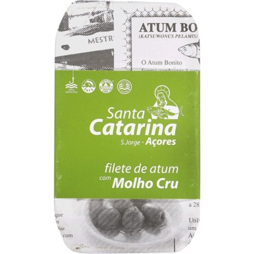 ATUM FILETE C/MOLHO CRU SANTA CATARINA 120GR