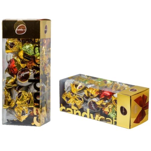 BOMBONS CAIXA PRESENTE SORTIDA CANDYCAT 208GR