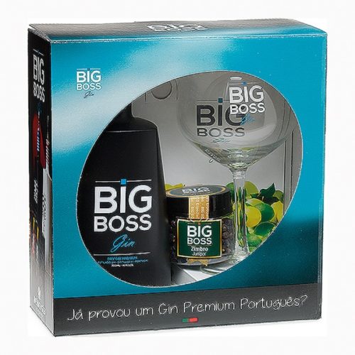 GIN BIG BOSS DRY 70CL +COPO