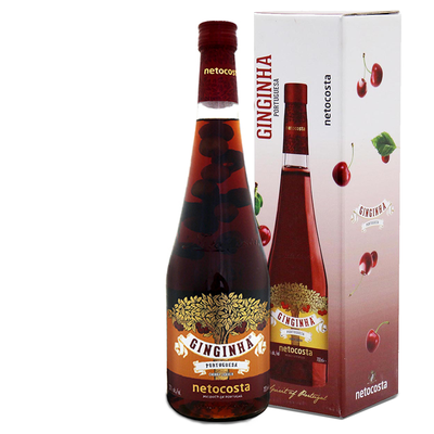 GINJA GINJINHA PORTUGUESA NETO COSTA C/FRUTO 70CL 20º CX
