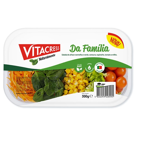 SALADA DA FAMILIA VITACRESS 300GR