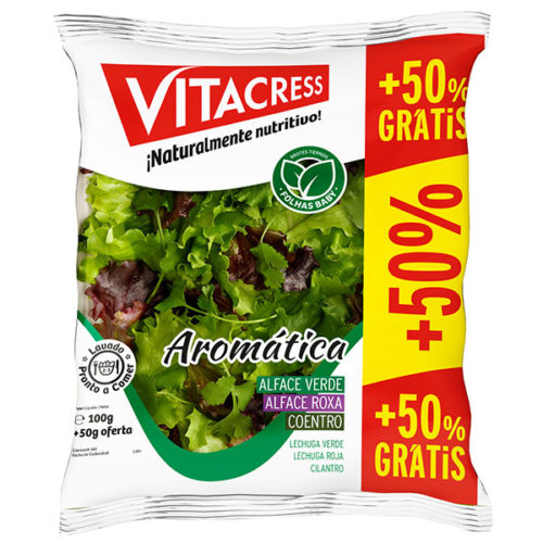 SALADA AROMATICA VITACRESS 100GR+50GR