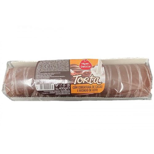 TORTA COBERTURA CHOCOLATE HIPER DELÍCIA 400GR