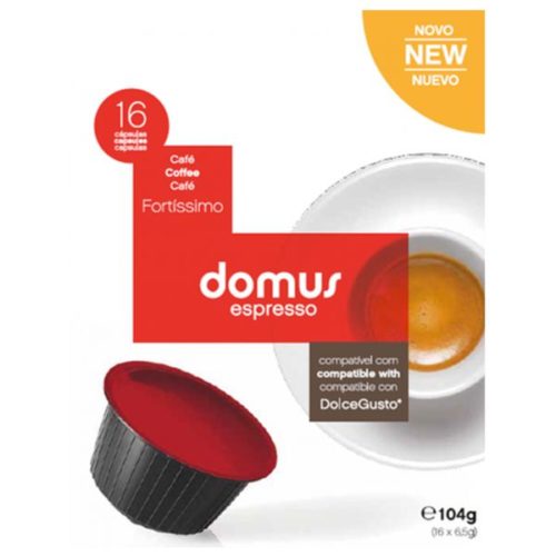 CAFE DOMUS RISTRETTO 9/10 16X6,5GR DOLCE GUSTO