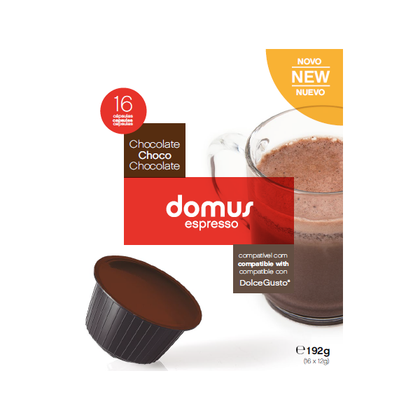 CÁPS CHOCOLATE DOMUS 16CAP - Image 2