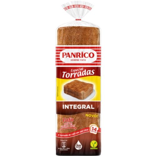 PÃO ESPECIAL TORRADAS INTEGRAL PANRICO 520G