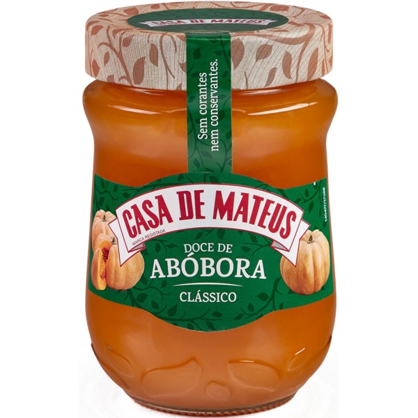 DOCE ABOBORA CASA MATEUS 345GR