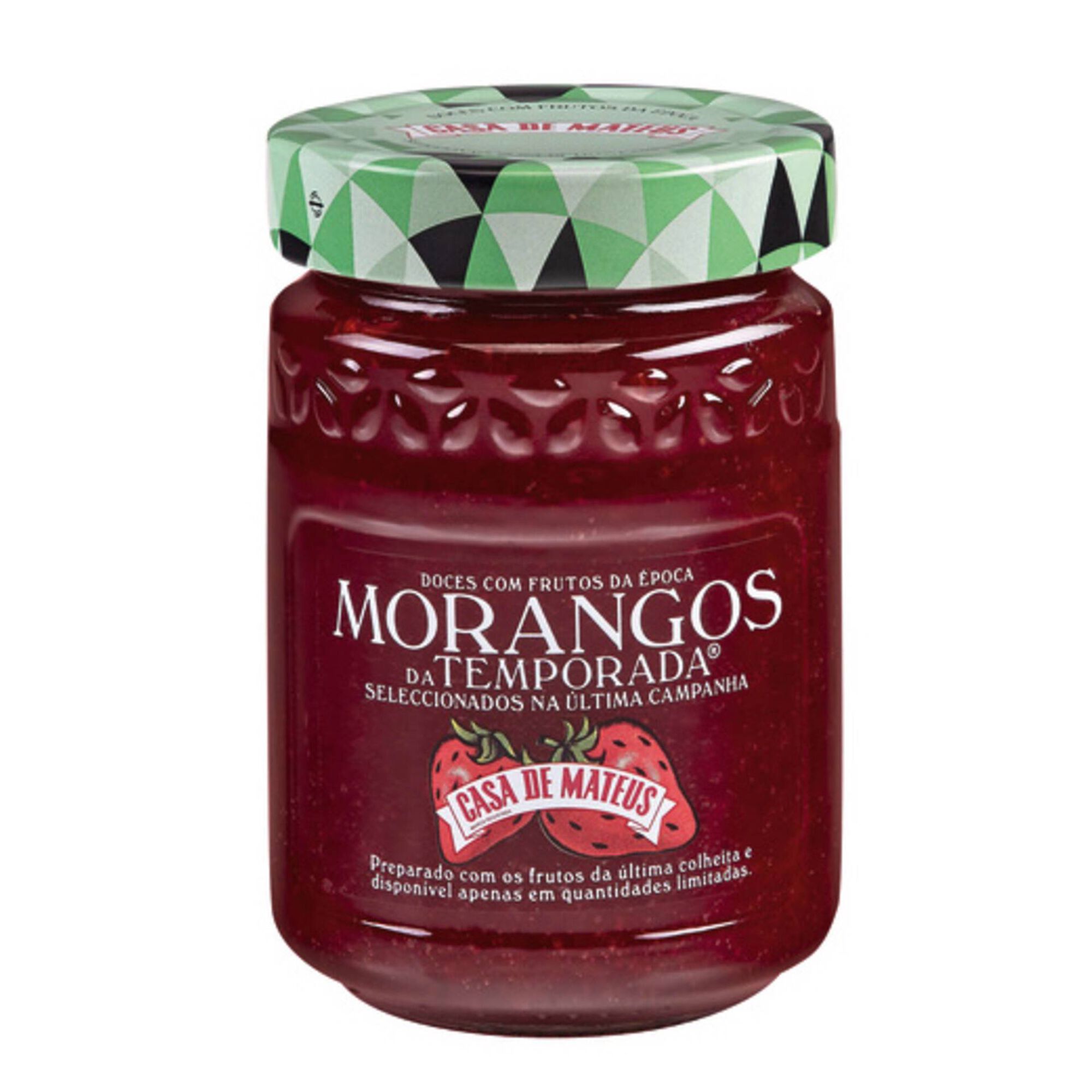 DOCE MORANGOS DA TEMPORADA CASA MATEUS 350GR