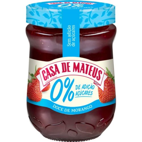 DOCE MORANGO 0%AÇUCAR CASA MATEUS 280G
