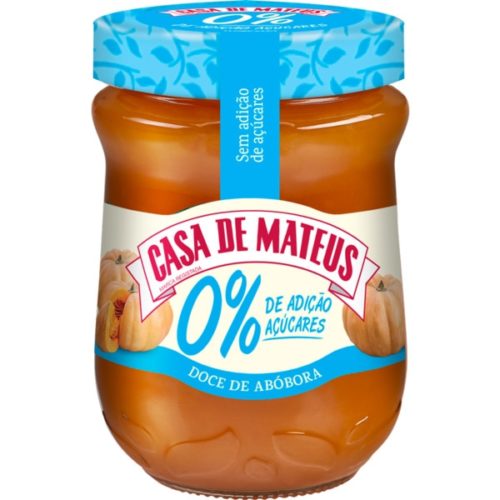 DOCE ABOBORA 0%AÇUCAR CASA MATEUS 280G