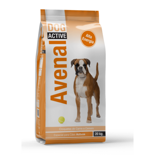 ALIMENTO SECO P/ CÃO ACTIVE AVENAL 20KG