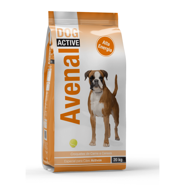 ALIMENTO SECO P/ CÃO ACTIVE AVENAL 20KG
