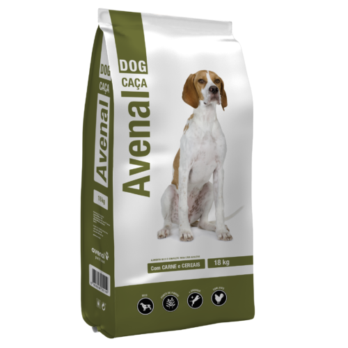 ALIM CÃO AVENALDOG CAÇA 18KG