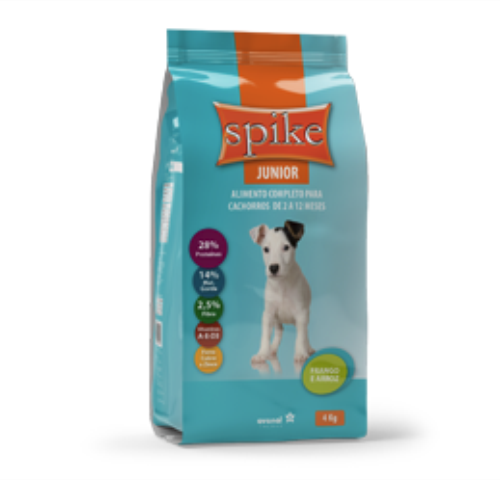 Alternative view of ALIM CÃO SPIKE JUNIOR 4KG