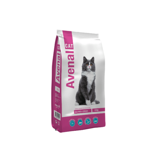ALIMENTO SECO GATO AVENALCAT CARNE 4KG