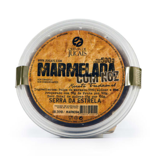 MARMELADA C/NOZ QTA JUGAIS 500G