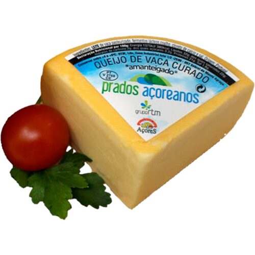 QUEIJO CURADO VACA 1/4 PRADOS AÇOREANOS 280GR